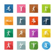 Flat Icons - Different Sports