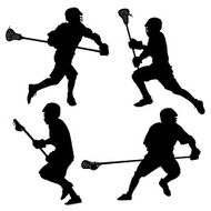 Defense Lacrosse players