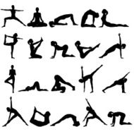 Yoga Silhouette Collection