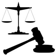 gavel and scales