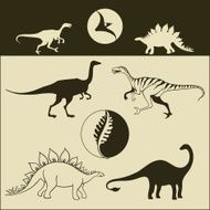 Dinosaurs (vector)