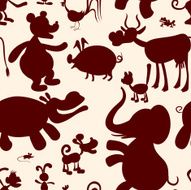 Animals (seamless pattern)