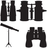 Binoculars set
