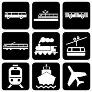 Transport icons N30