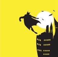 silhlouette batman