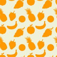 seamless pattern with fruits and berries N6