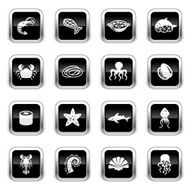 Supergloss Black Icons - Seafood