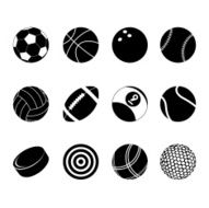 Sports Silhouette Icons