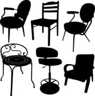 Chair Silhouette Collection