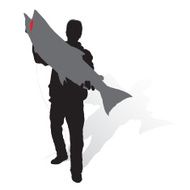 Trophy Chinook Silhouette