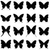 Butterflies Silhouettes