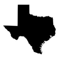 map of the U S state Texas N3