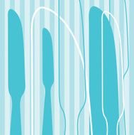 Aqua Knives Background
