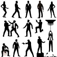Spy Silhouettes N2