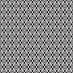 black and white pattern of divided rhombuses N2