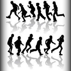 Energetic Youth Silhouette Set N2