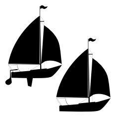 Sailboat Silhouettes N2