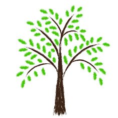 Stylized tree N7