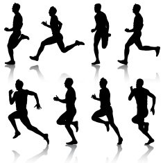 Runners on sprint men N2