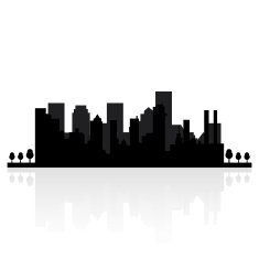 Building silhouettes N10