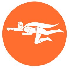 superhero flight