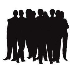 people crowd vector