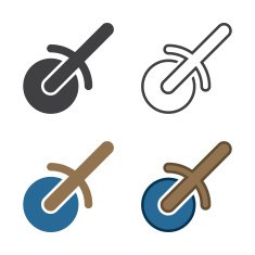 Pizza Cutter Icon