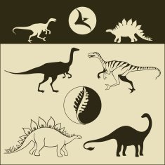 Dinosaurs (vector)