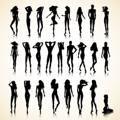 Summer set of silhouettes N2