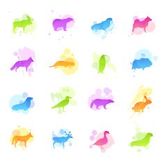 Stains Icons - Polar Animals