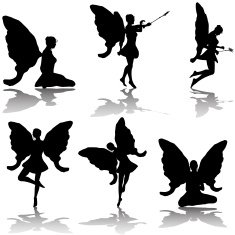 Fairy Silhouette Collection N3