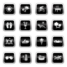 Supergloss Black Icons - Summertime