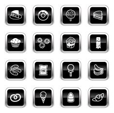 Supergloss Black Icons - Junk Food