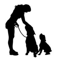 Vector Silhouette Of People N480