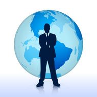 Global leadership concept