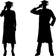 Graduates on the Phone