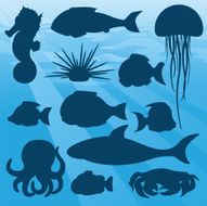 Life Aquatic - Silhouette