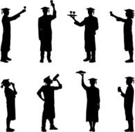 Graduates with Food and Drink