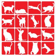 cat stickers N4