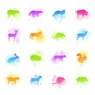 Stains Icons - Wild Animals