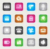 Multicolor Icons - Retro Electronics