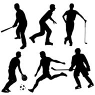 Sport silhouettes N5