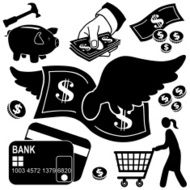 spending money icons N2