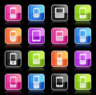 Ubergloss Icons - Mobile Devices