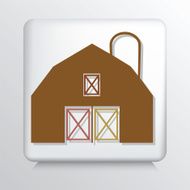 Square Architecture Real Estate Icon Farm Barn N2