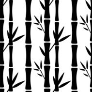 Seamless pattern with bamboo trees N6