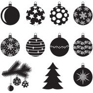 Christmas Baubles Set N2
