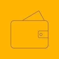 wallet line icon N6