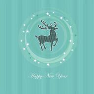 Decorative deer N2