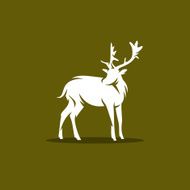 Deer Vector Illustration